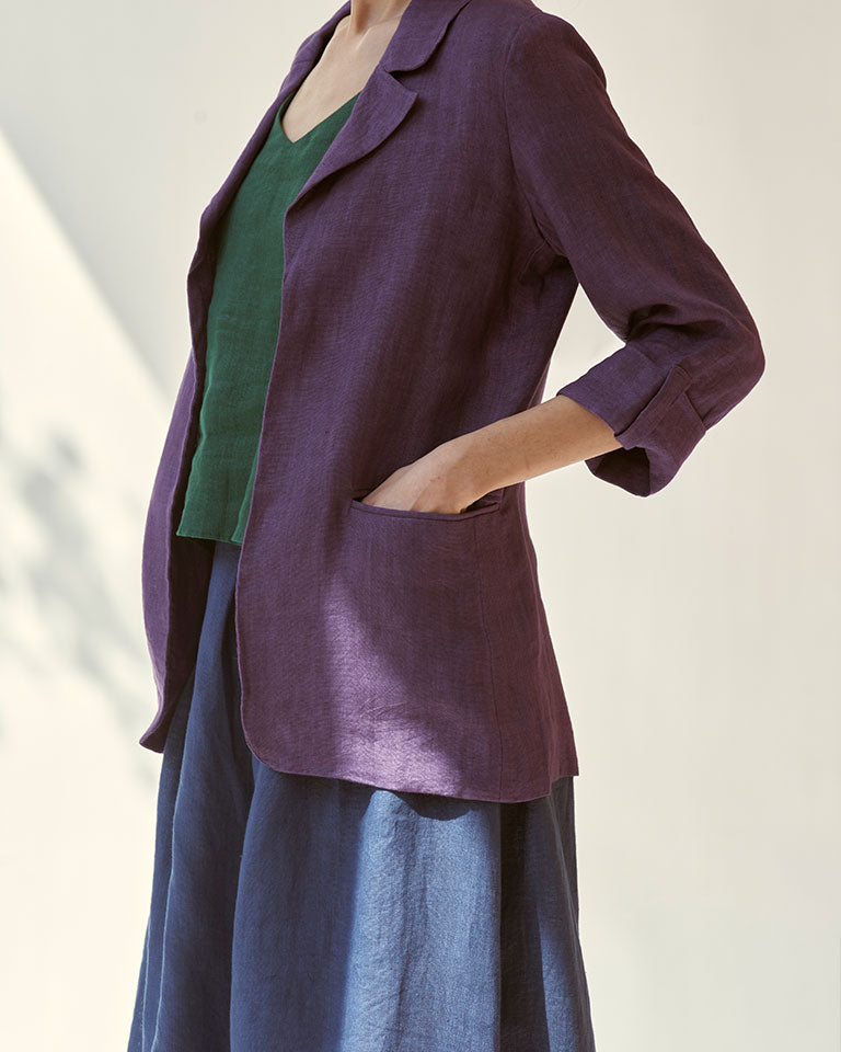 Today's Mood Purple Skirt Set SETS IKKIVI