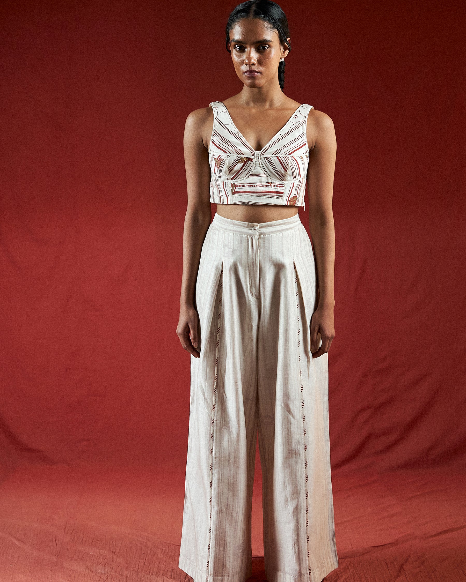 Thura Pleated Pant BOTTOMS Ahmev