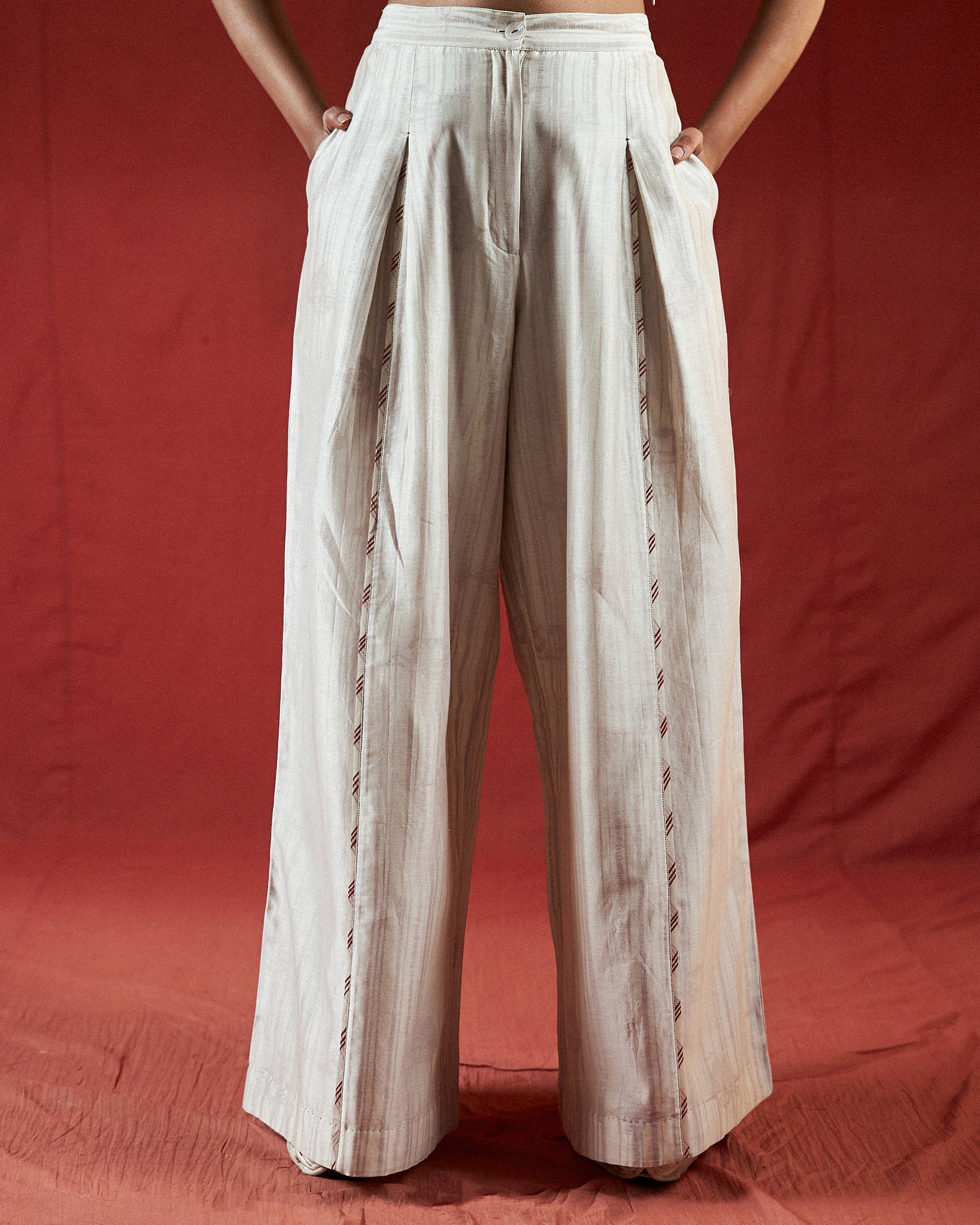 Thura Pleated Pant BOTTOMS Ahmev