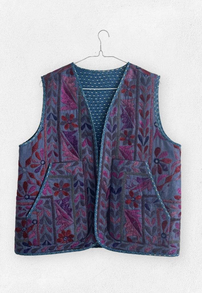 Naz Waistcoat JACKETS IKKIVI One Size Pattern 3 Cotton