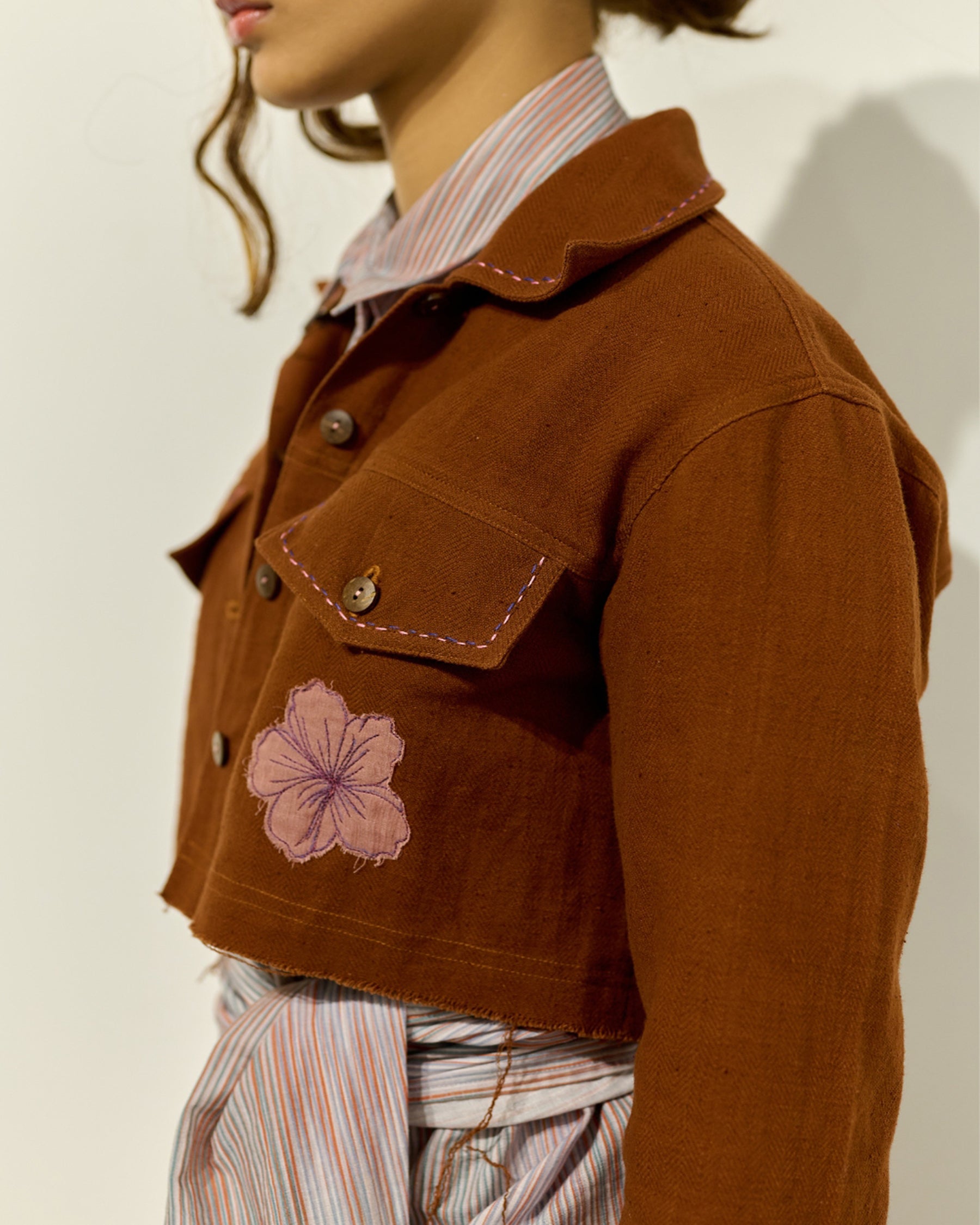 Austin Embroidered Shirt TOPS Doodlage