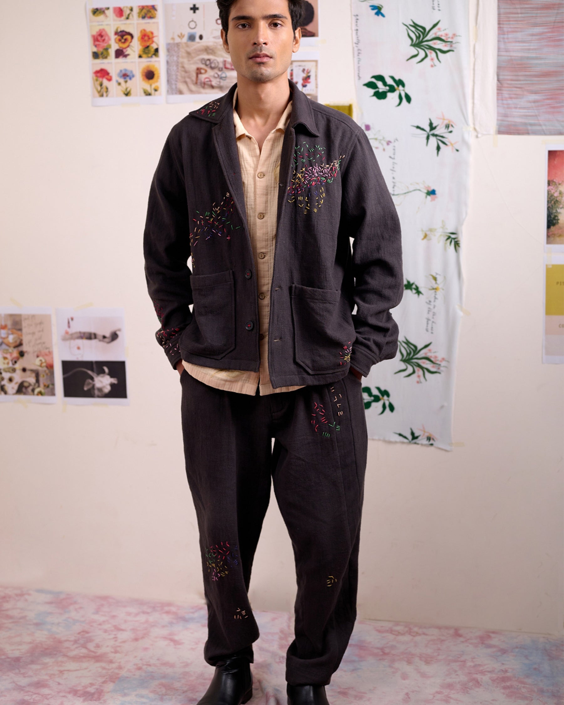 Oren Grey Pants BOTTOMS Doodlage