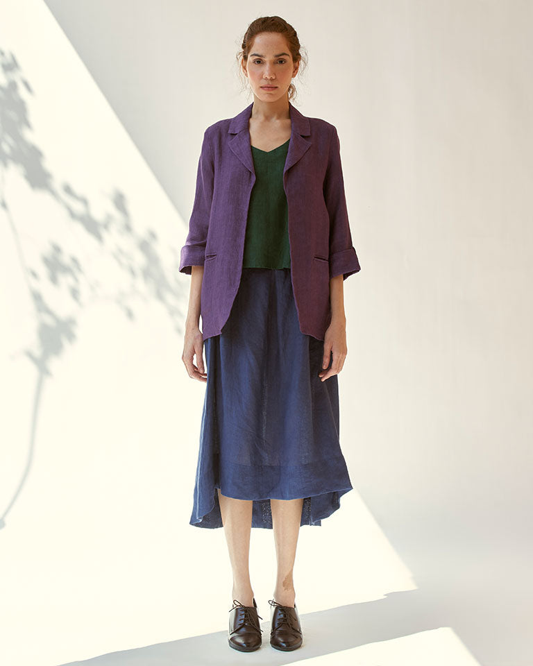Today's Mood Purple Skirt Set SETS IKKIVI