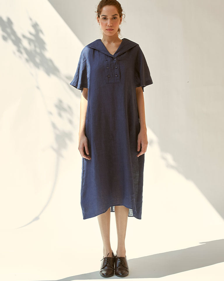 Anytime Indigo Dress DRESSES IKKIVI