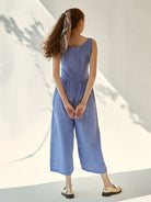 Beyond Basic Blue Jumpsuit JUMPSUITS IKKIVI