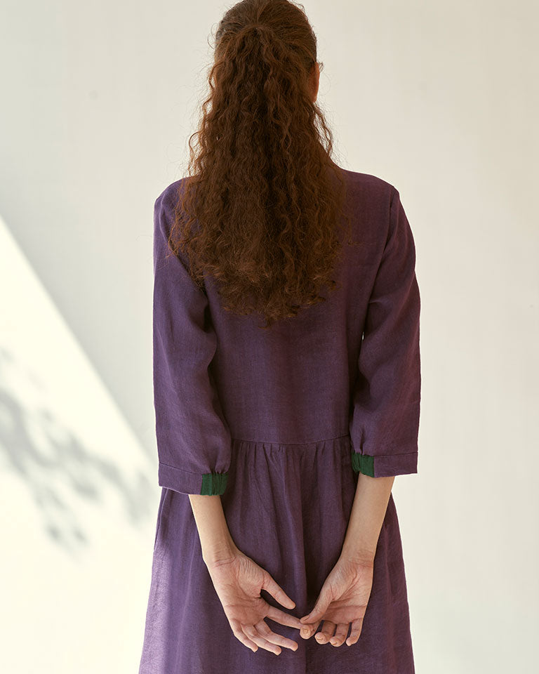 In The Moment Purple Dress DRESSES IKKIVI