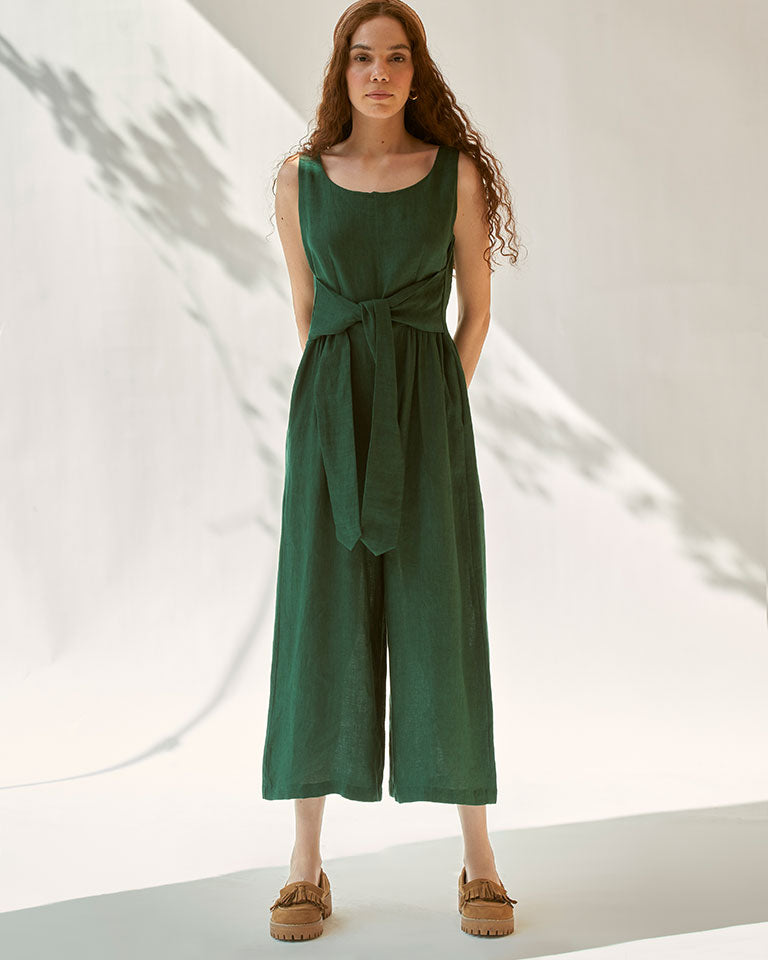 Beyond Basic Green Jumpsuit JUMPSUITS IKKIVI