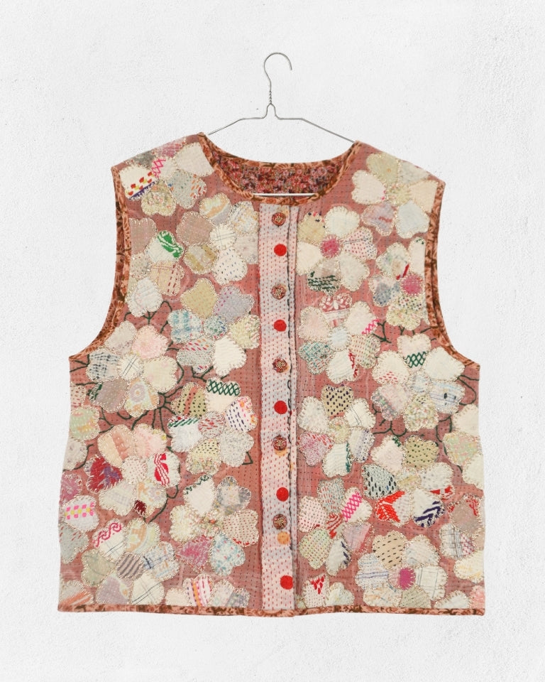 Mizumi Vest JACKETS IKKIVI One Size Pattern 5 Cotton