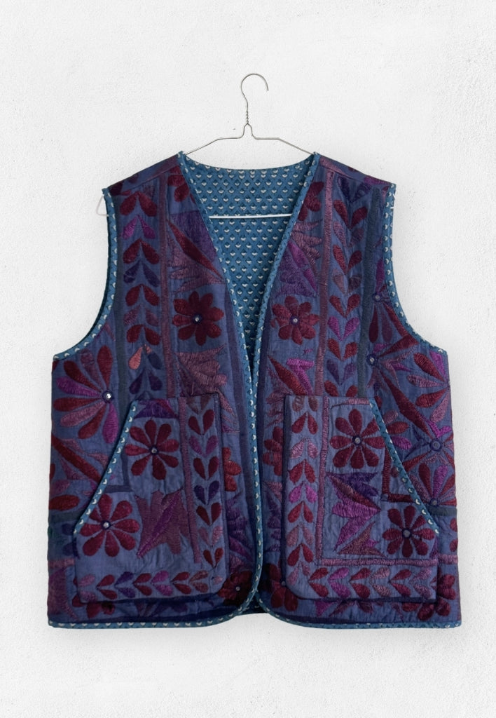 Naz Waistcoat JACKETS IKKIVI One Size Pattern 4 Cotton