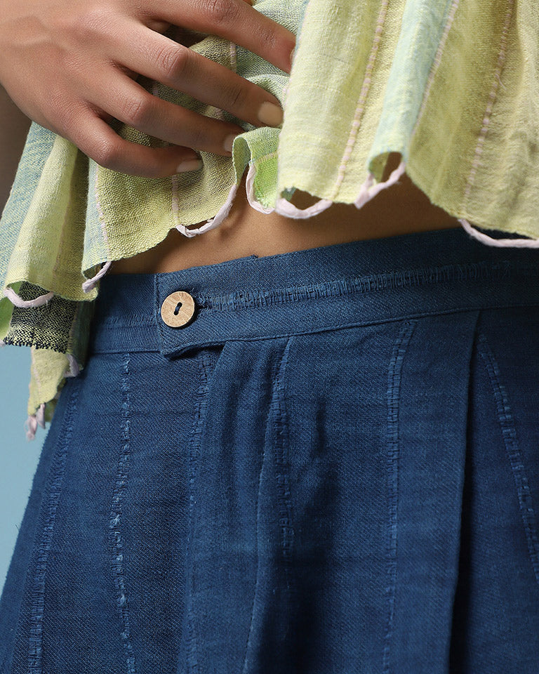 Fancy Pantsy Indigo Pants BOTTOMS IRO IRO