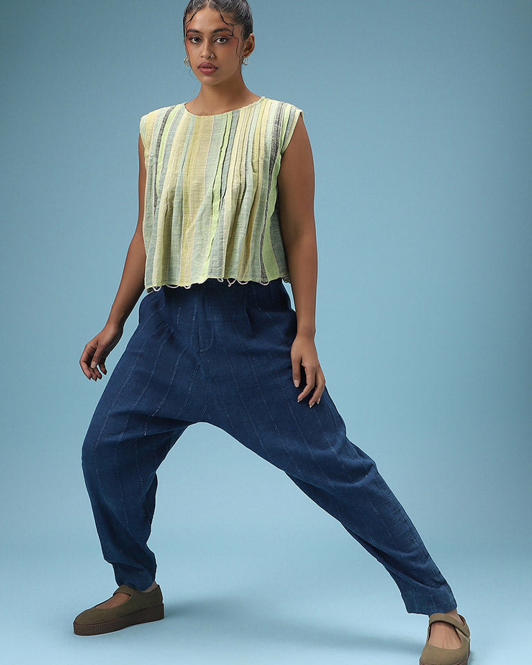 Fancy Pantsy Indigo Pants BOTTOMS IRO IRO