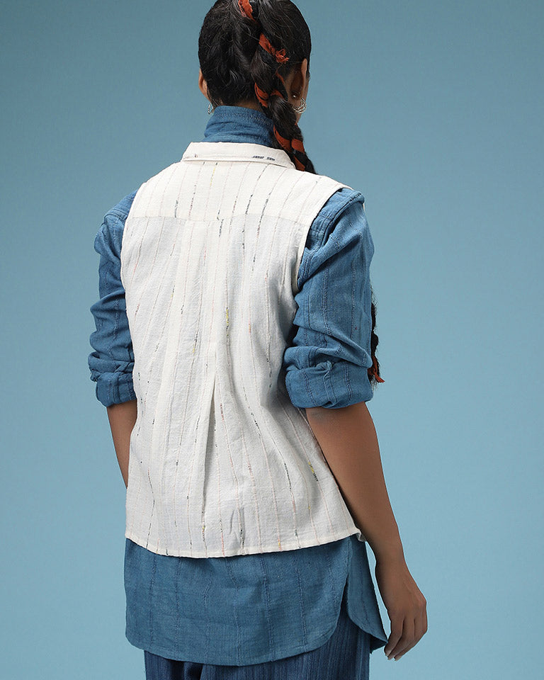 Threaded Horizon Cotton Top TOPS IRO IRO