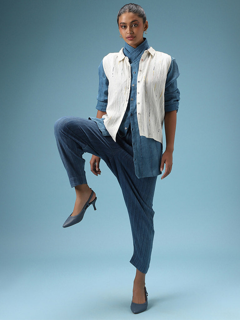 Threaded Horizon Cotton Top TOPS IRO IRO