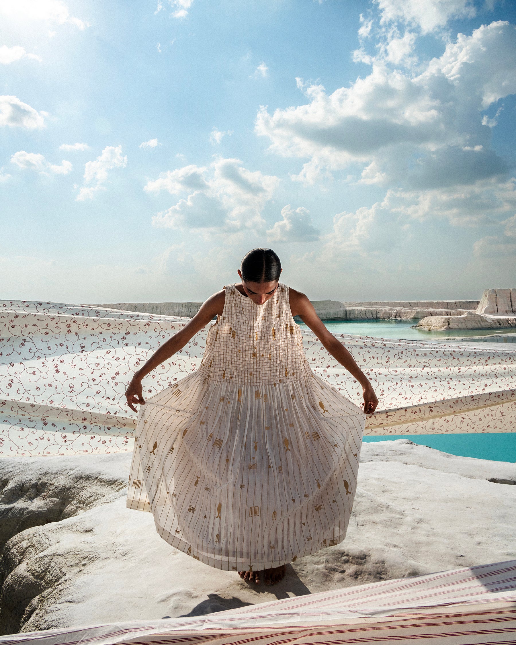 Lay Ruching Dress DRESSES Ahmev