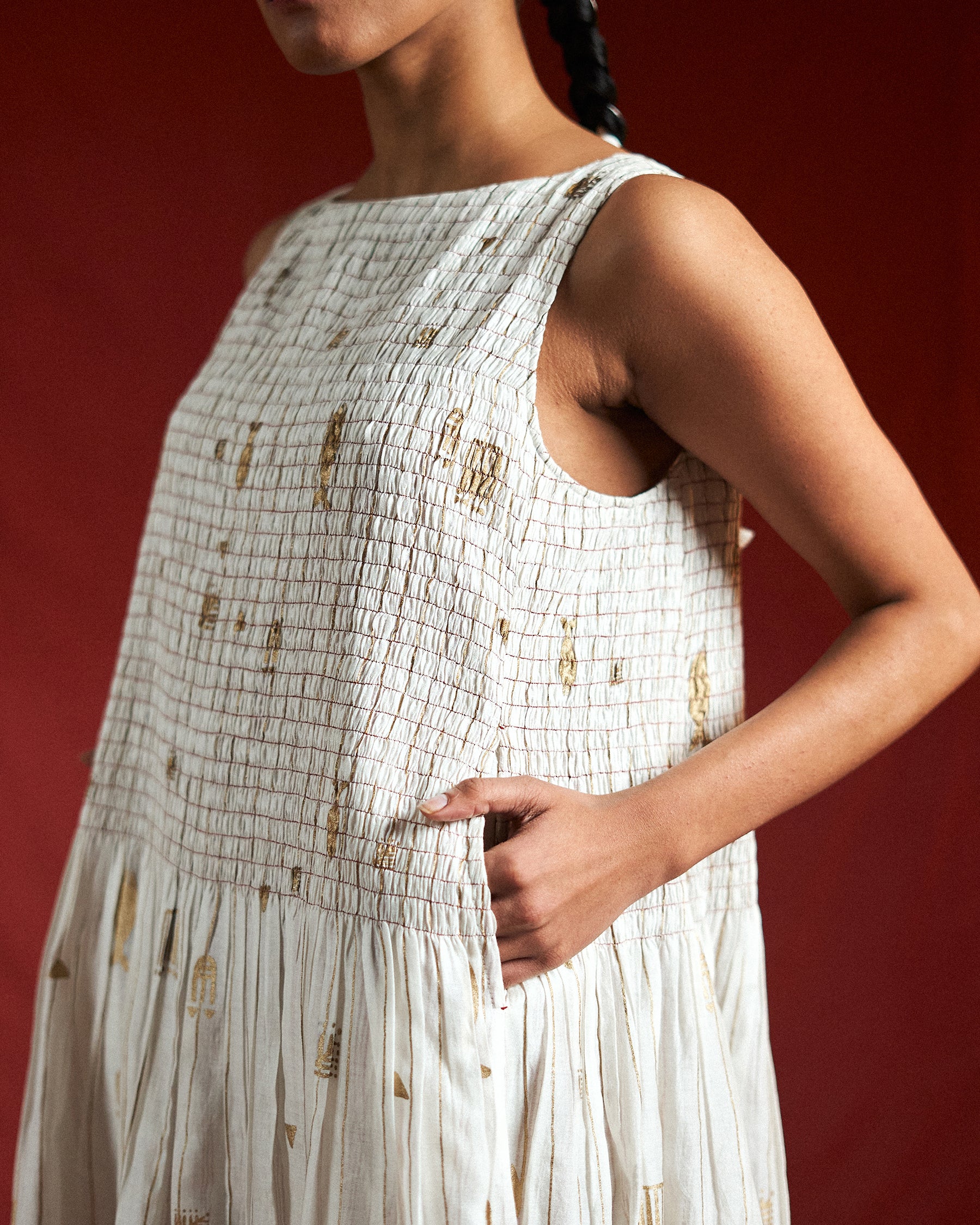 Lay Ruching Dress DRESSES Ahmev