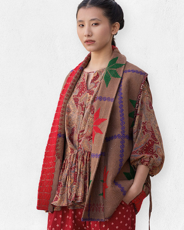 Mehan Jacket JACKETS IKKIVI One Size Pattern 1 Cotton