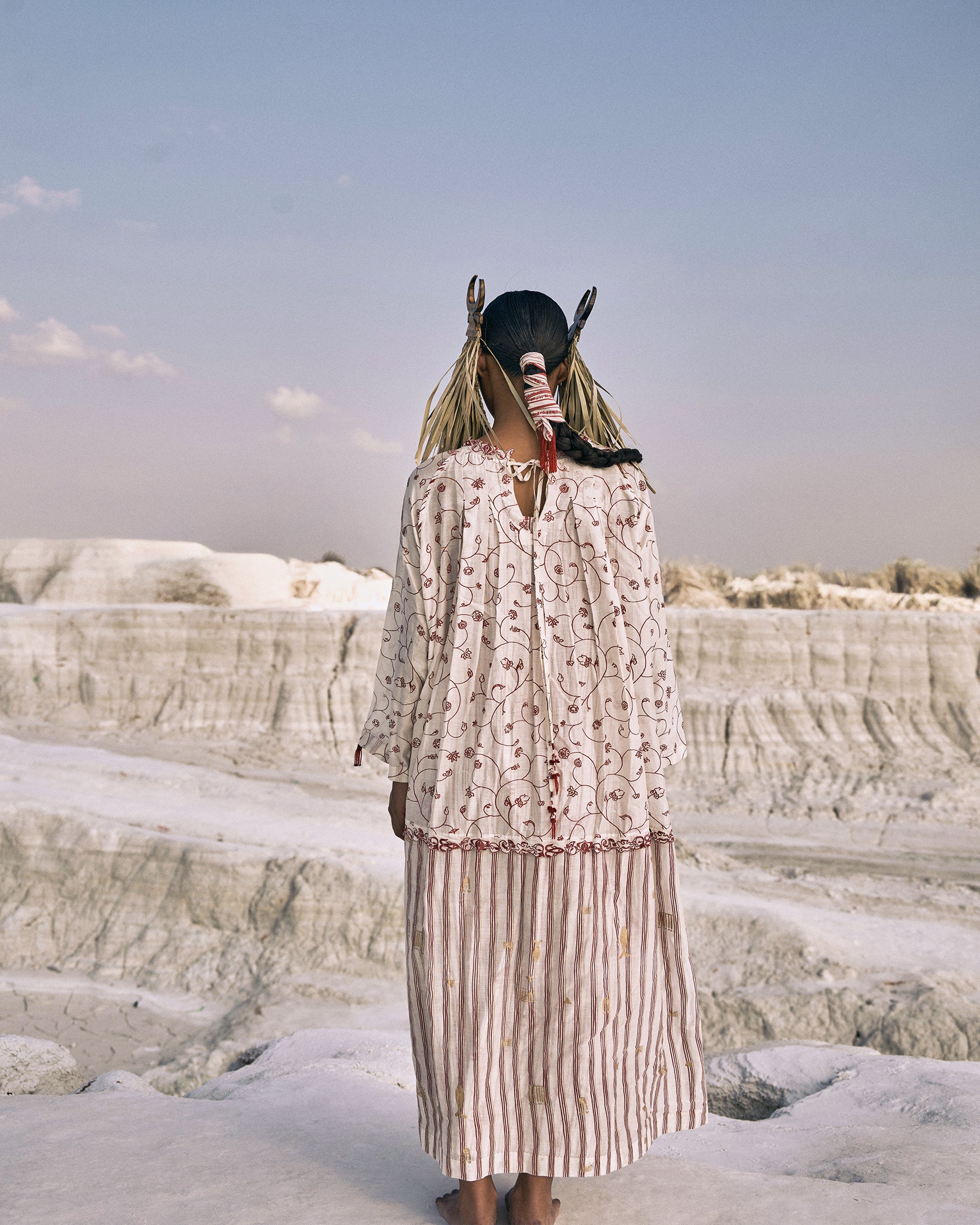 Chan Box Pleat Dress DRESSES Ahmev