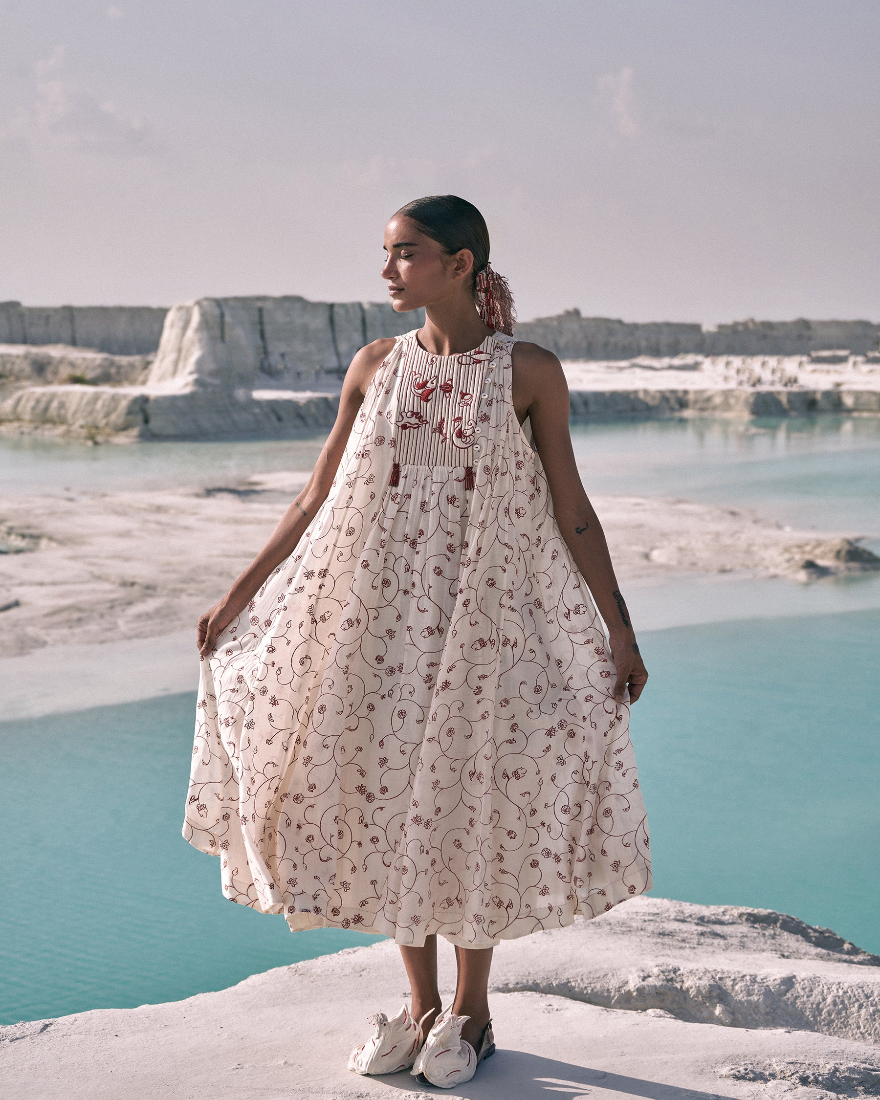 Yadana Halter Dress DRESSES Ahmev