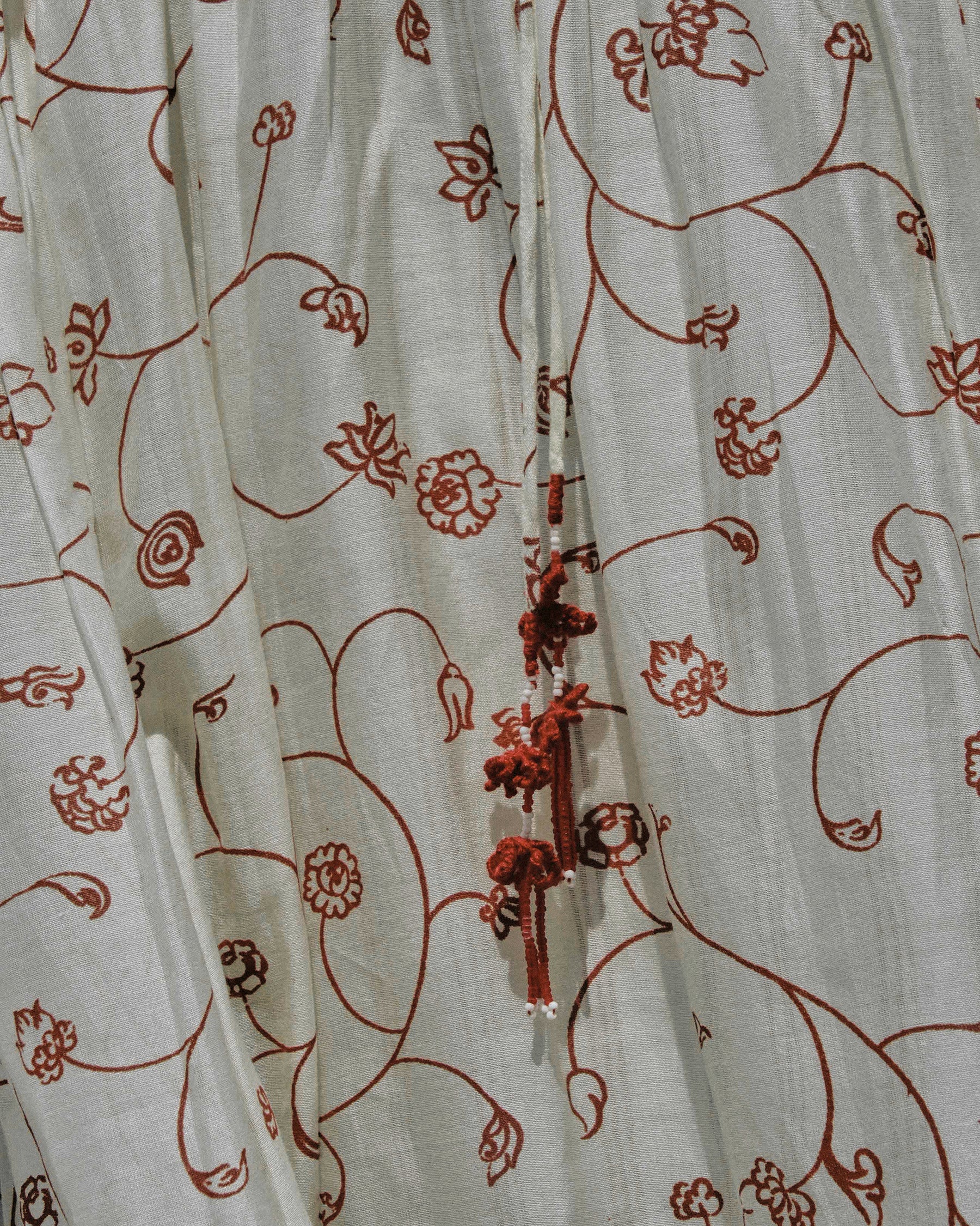 Min Maw Chanderi Tier Dress DRESSES Ahmev
