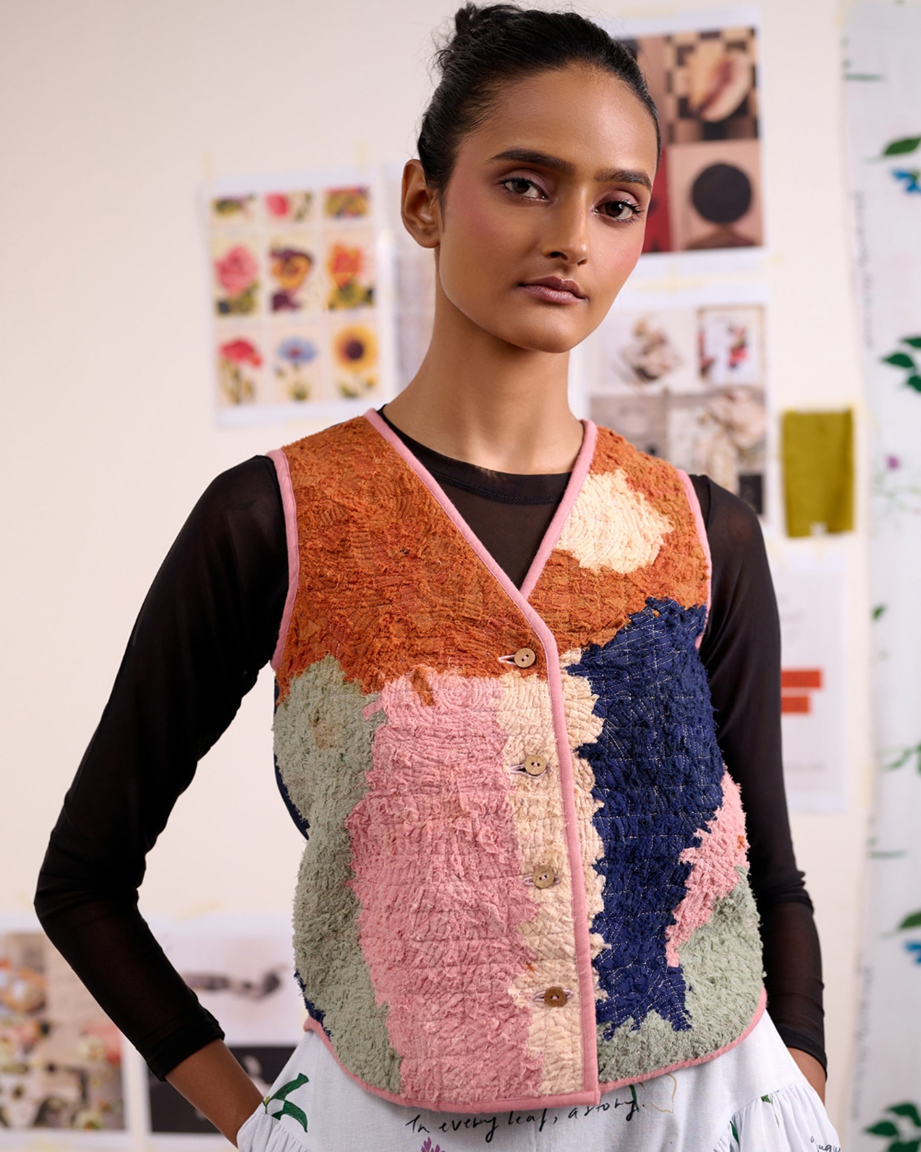 Mirae Textured Jacket JACKETS Doodlage