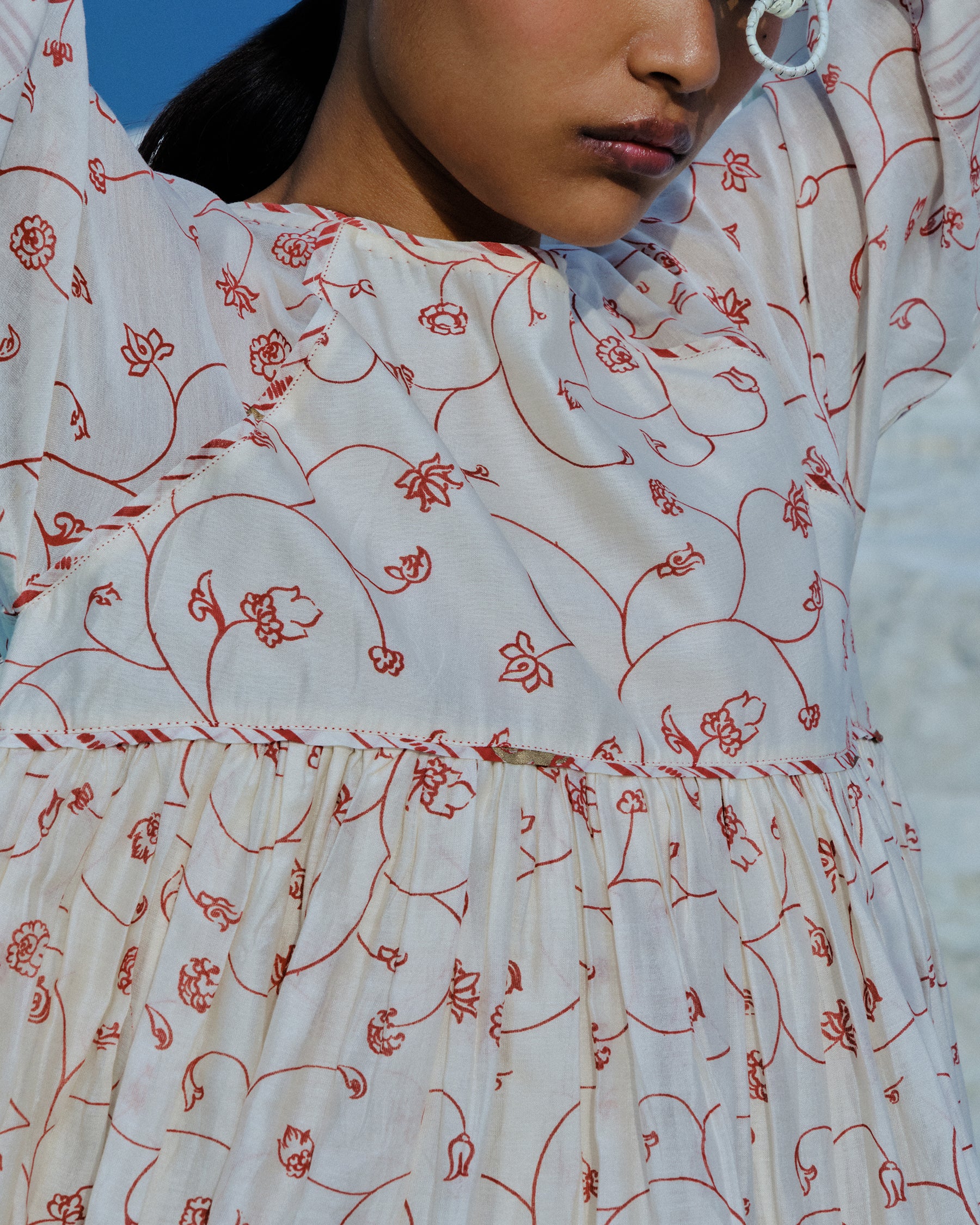Taya Raglan Top TOPS Ahmev