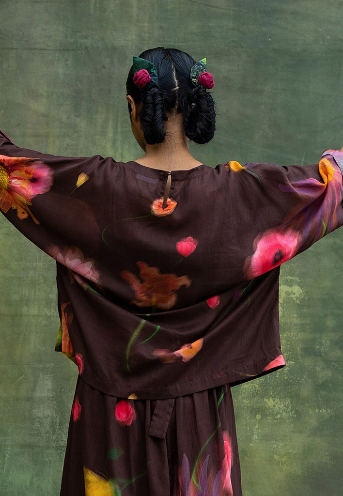 Hazel Printed Top TOPS Doodlage