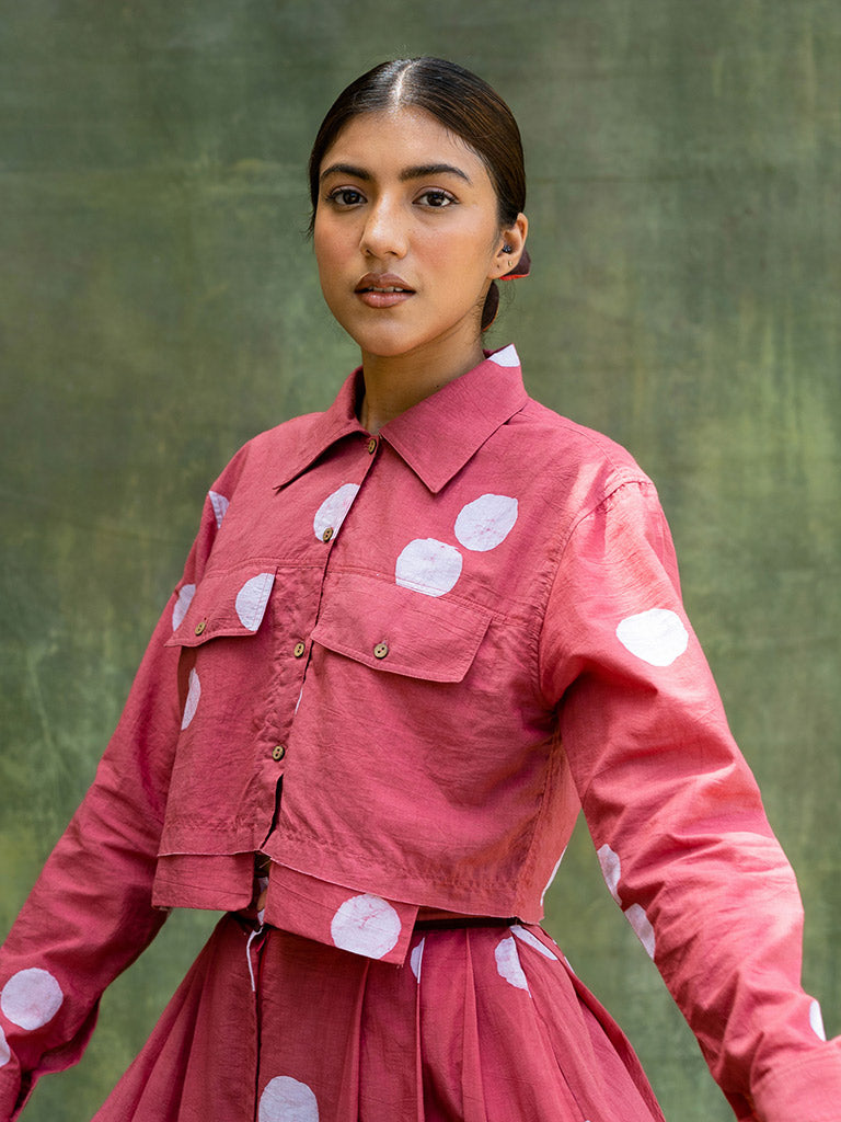 Irene Coral Skirt BOTTOMS Doodlage