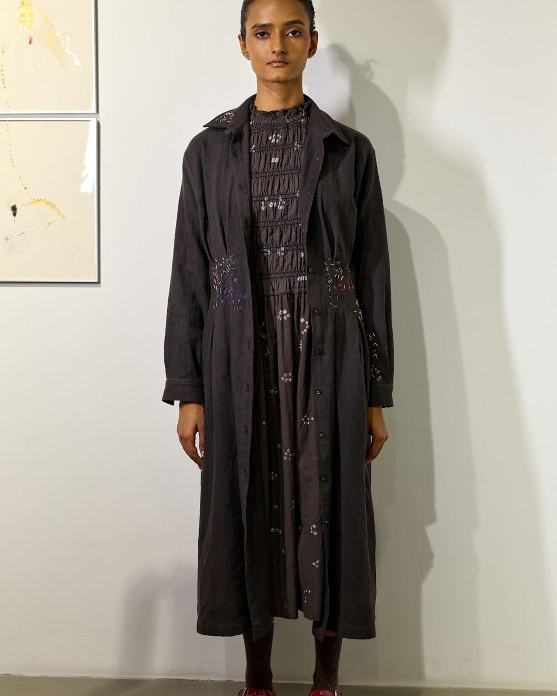 Cecile Embroidered Dress DRESSES Doodlage