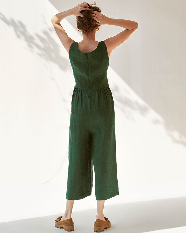 Beyond Basic Green Jumpsuit JUMPSUITS IKKIVI