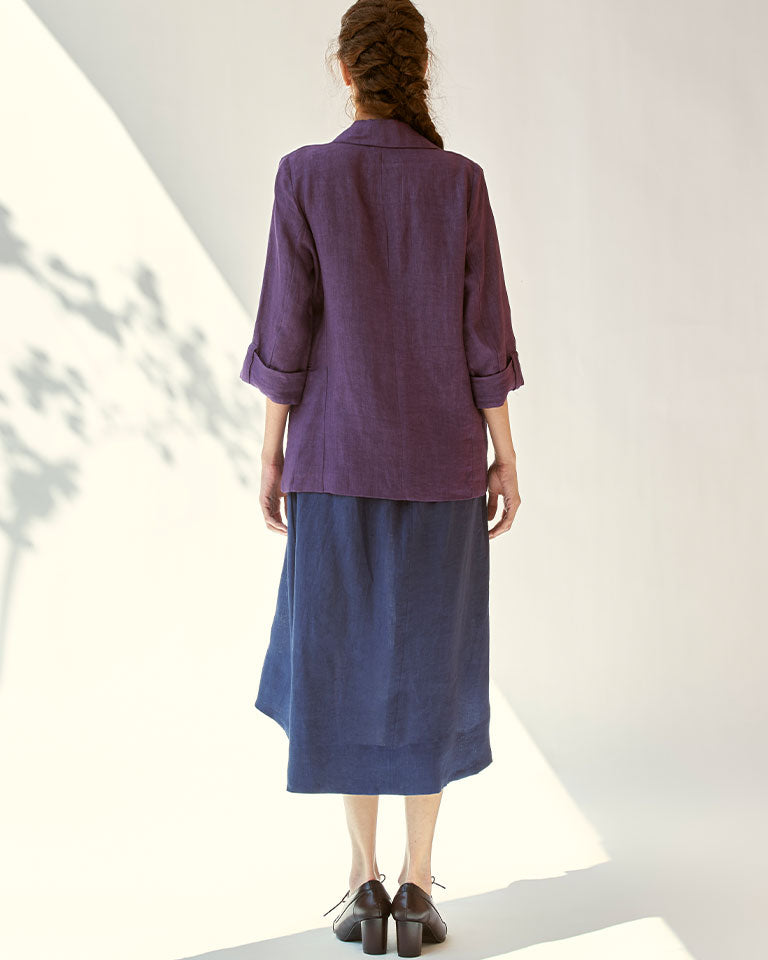 Today's Mood Purple Skirt Set SETS IKKIVI