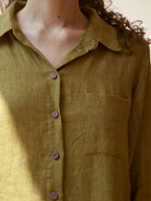 In The Moment Mustard Dress DRESSES IKKIVI