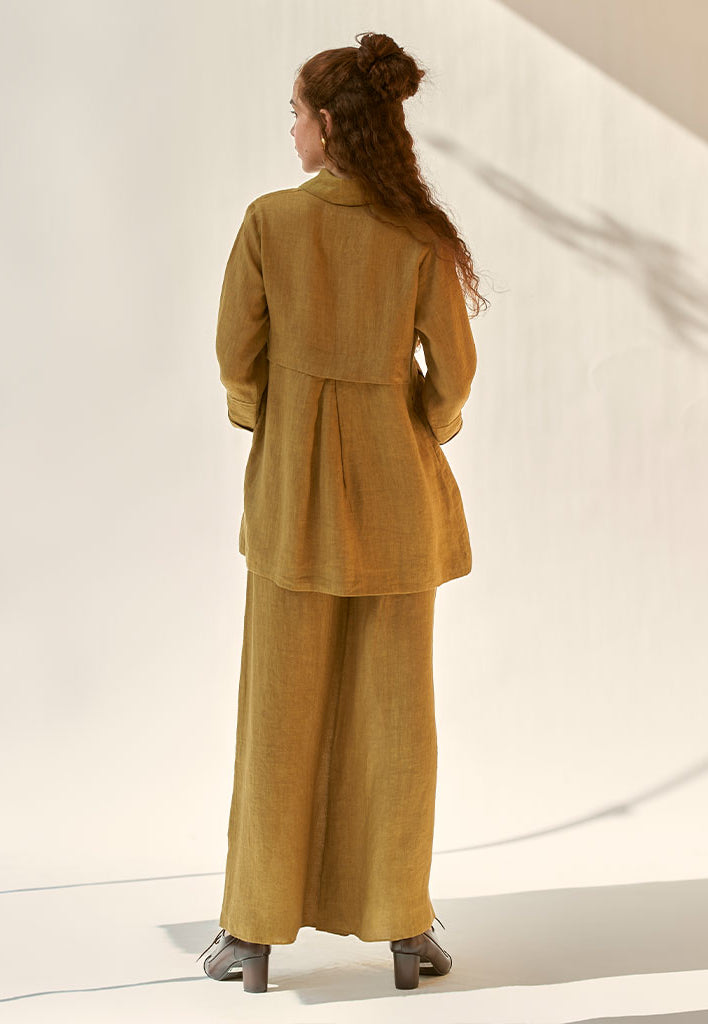 My Fav Mustard Oversized Blazer Set SETS IKKIVI