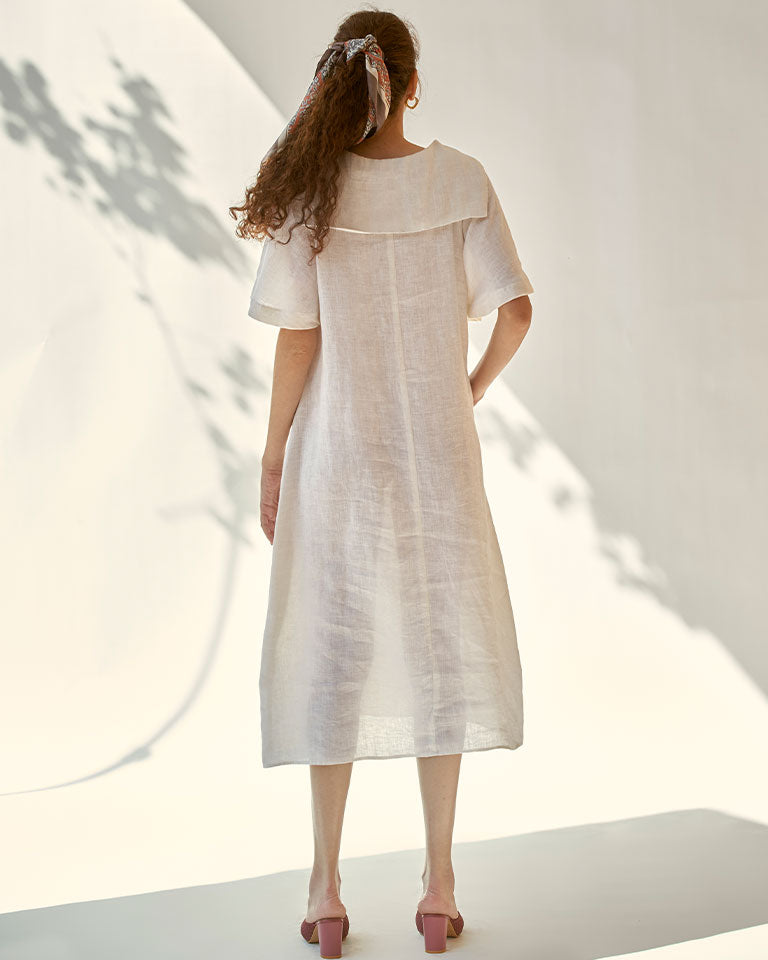 Anytime Ivory Dress DRESSES IKKIVI