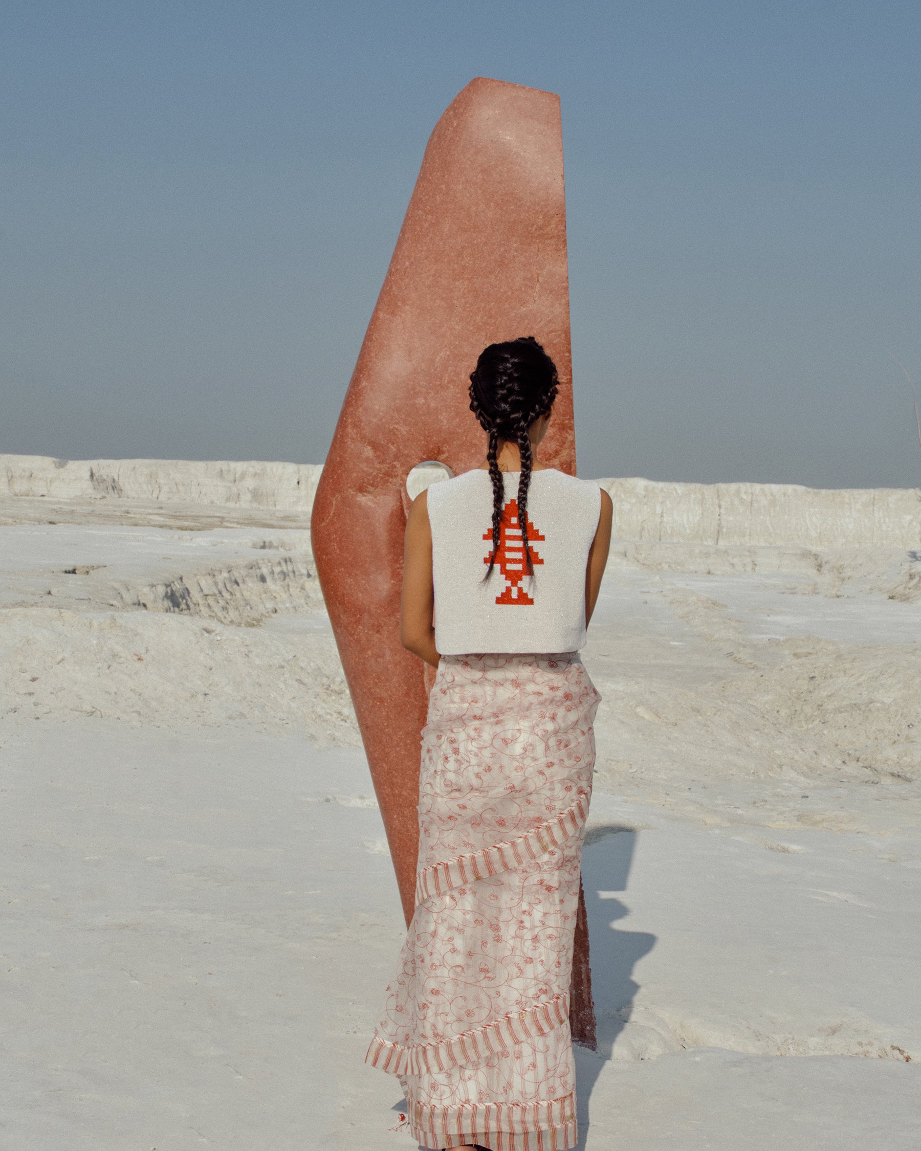 Wuna Beaded Vest JACKETS Ahmev