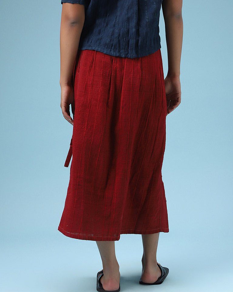 Rakta Upcycled Kala Cotton Skirt BOTTOMS IRO IRO
