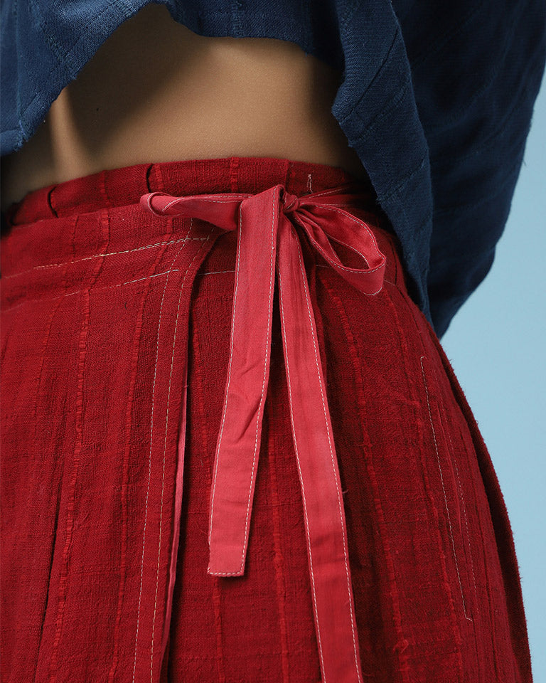 Rakta Upcycled Kala Cotton Skirt BOTTOMS IRO IRO