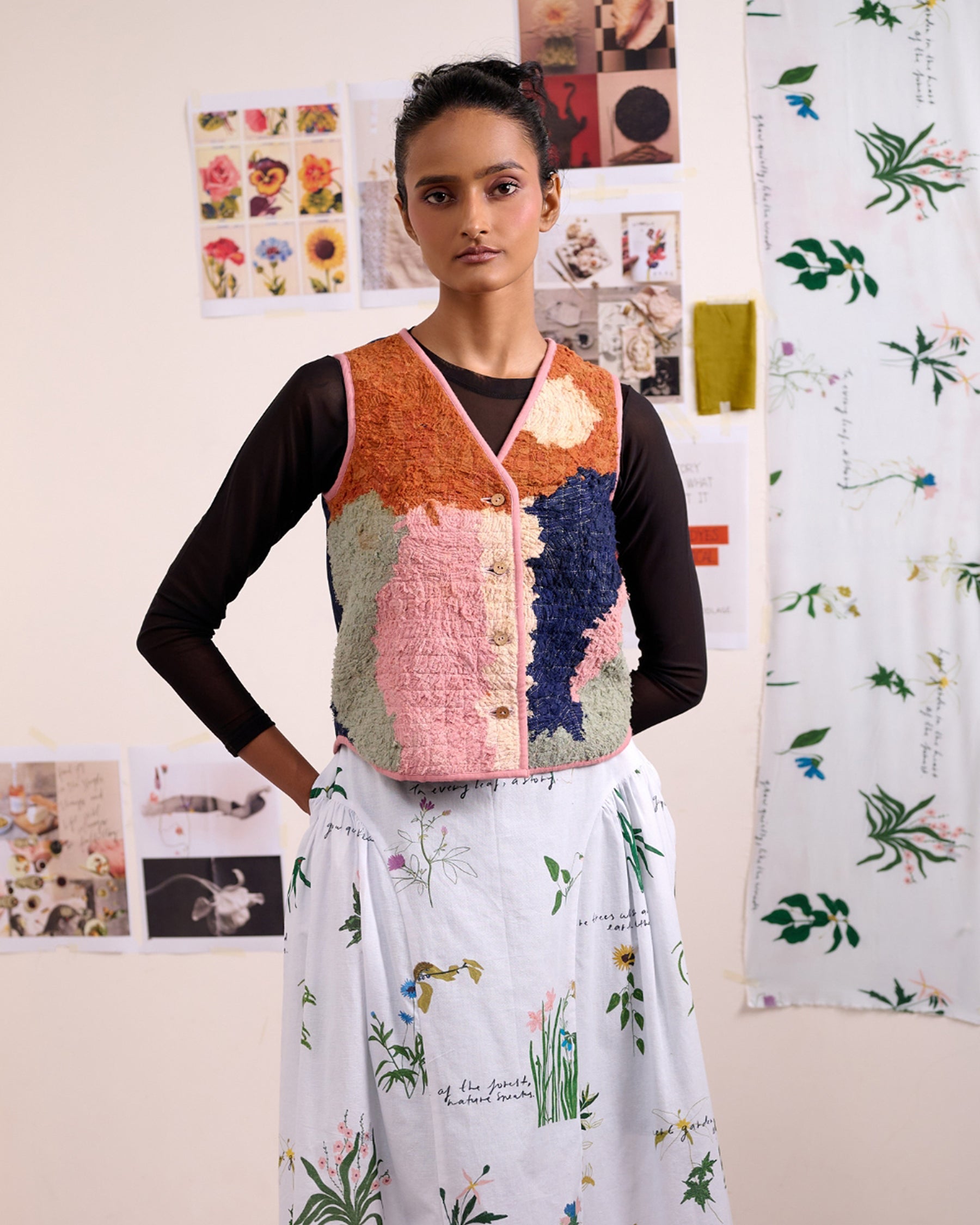 Mirae Textured Jacket JACKETS Doodlage