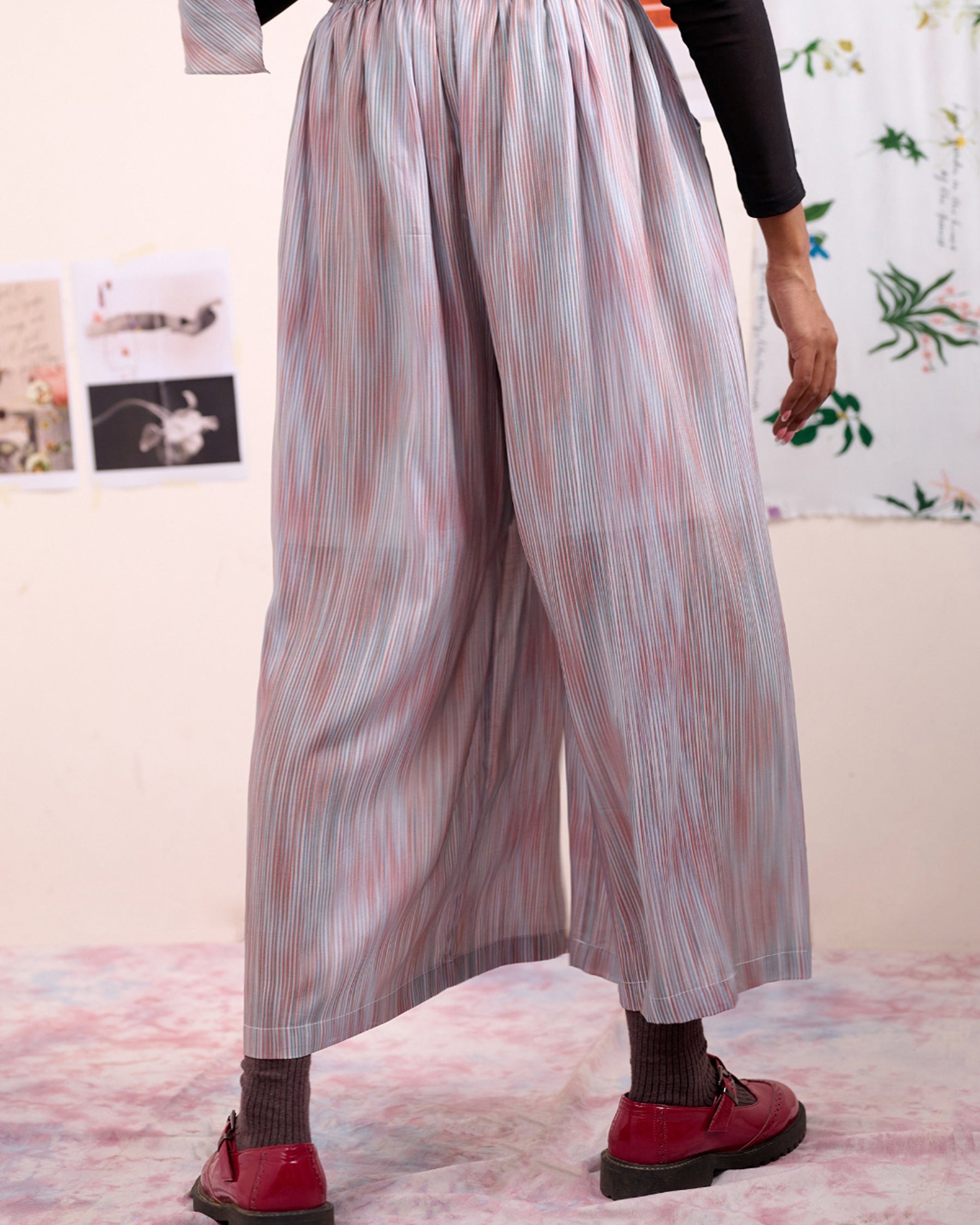 Rehno Striped Pants BOTTOMS Doodlage