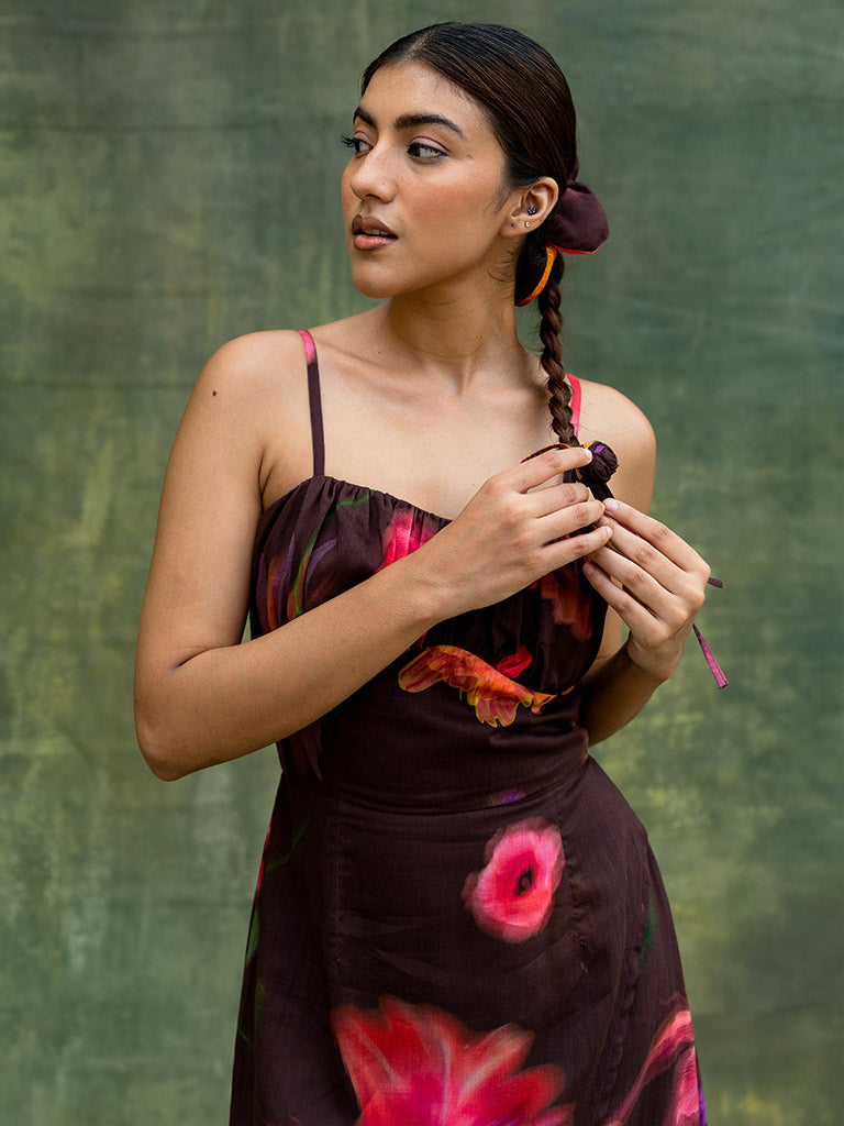 Lucie Printed Dress DRESSES Doodlage