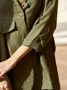 My Fav Green Oversized Blazer Set SETS IKKIVI