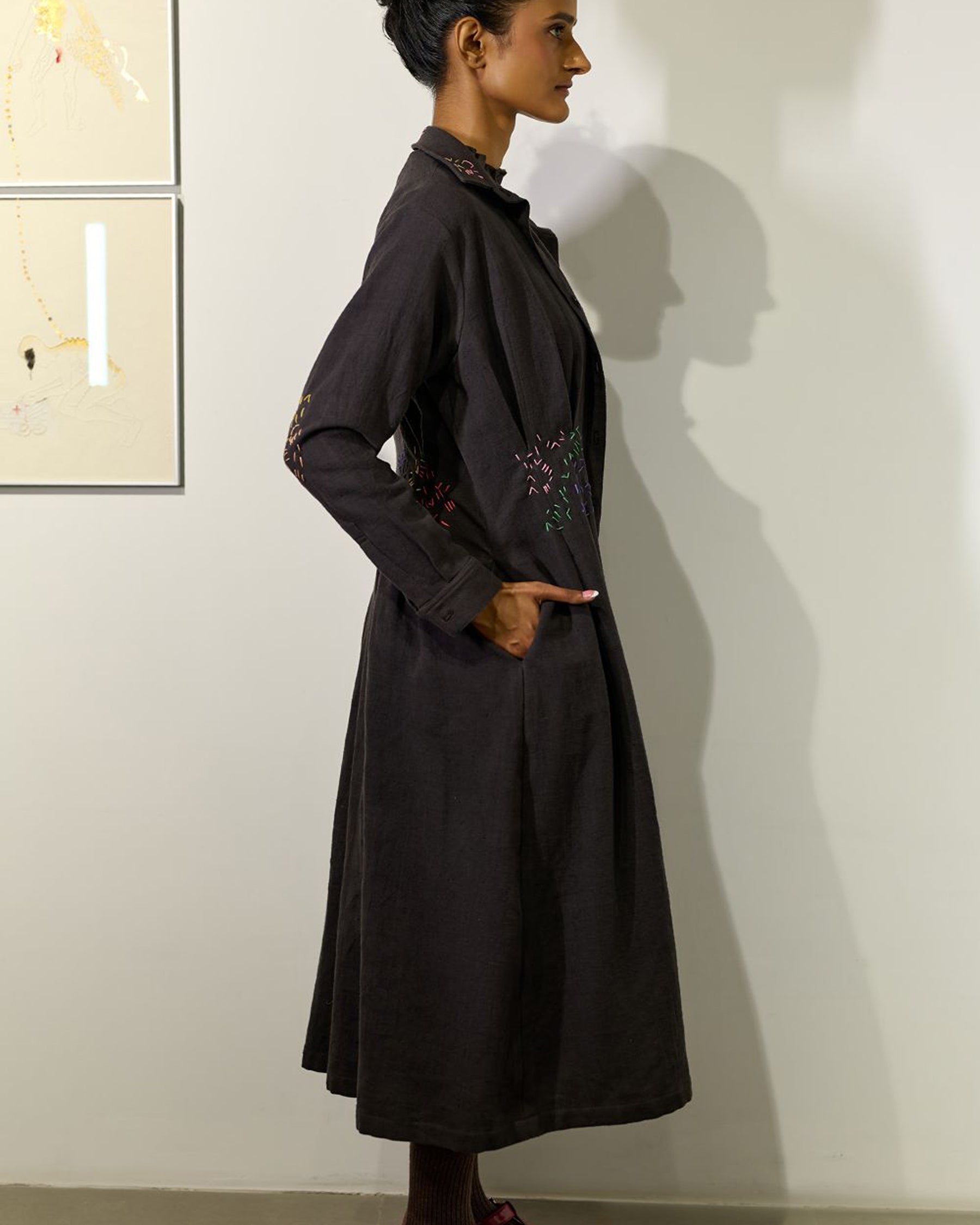 Cecile Embroidered Dress DRESSES Doodlage