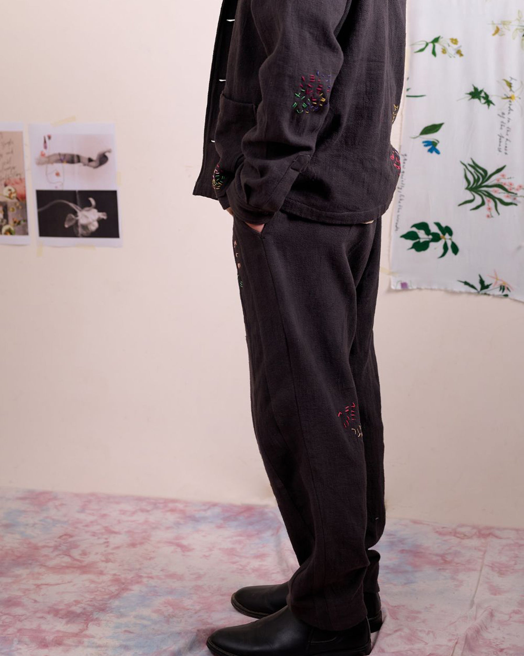 Oren Grey Pants BOTTOMS Doodlage