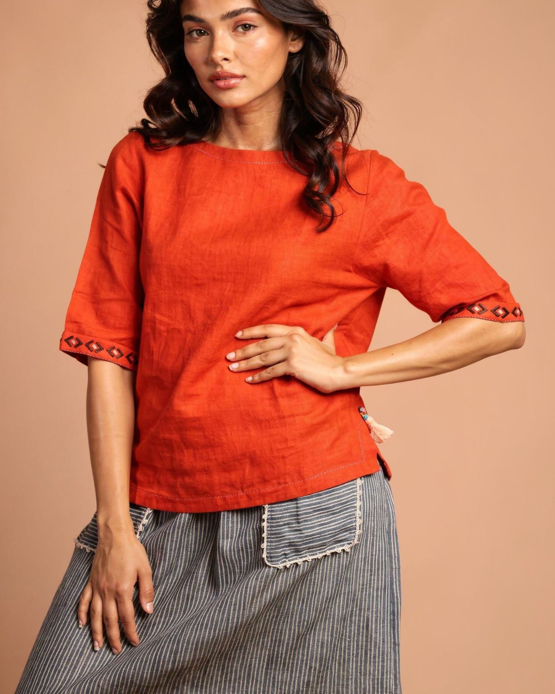 Amber Afternoon Top TOPS IKKIVI