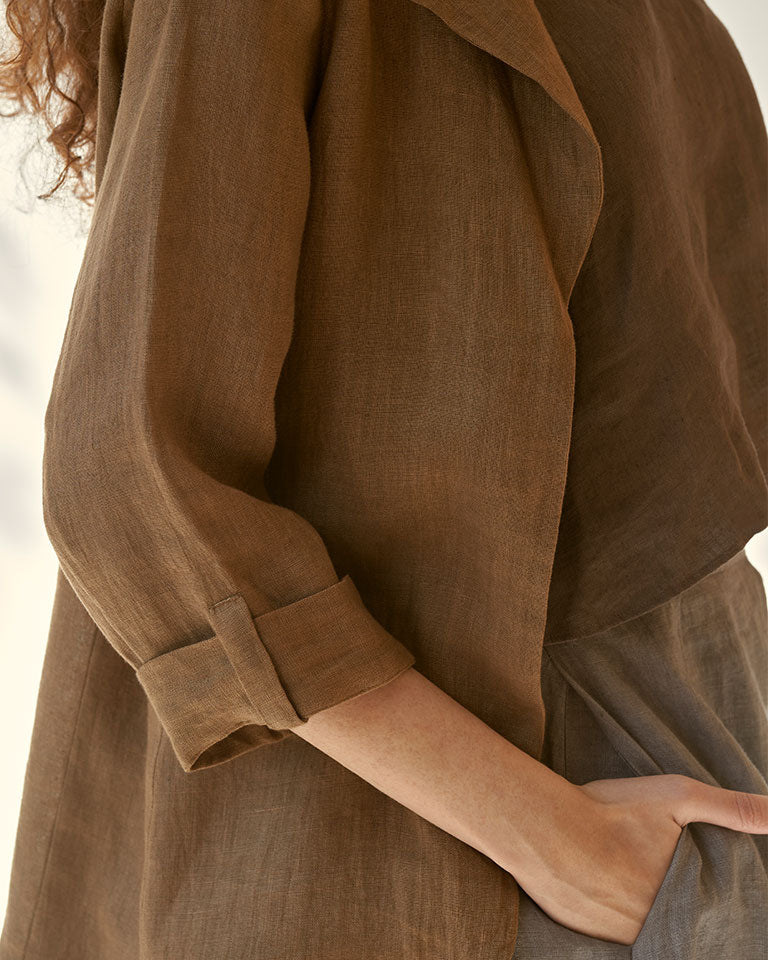 Today's Mood Brown Skirt Set SETS IKKIVI