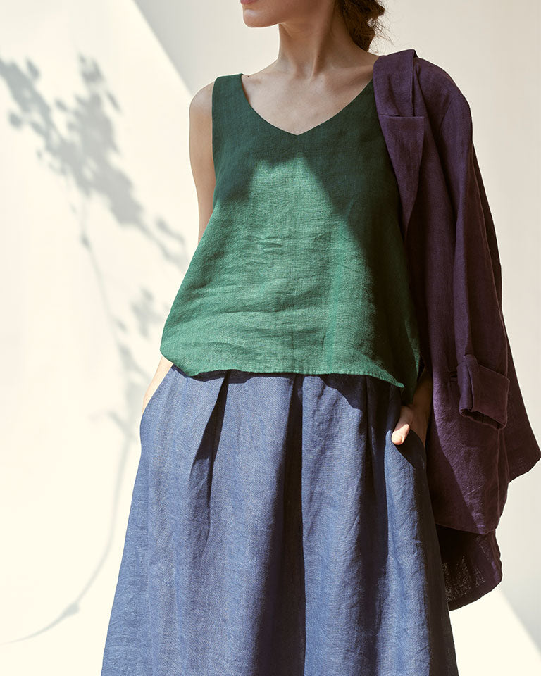 Today's Mood Purple Skirt Set SETS IKKIVI