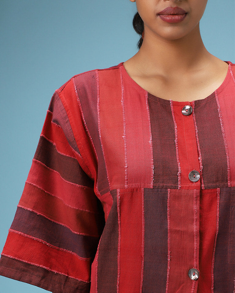 The Dual Essence Red Jacket JACKETS IRO IRO