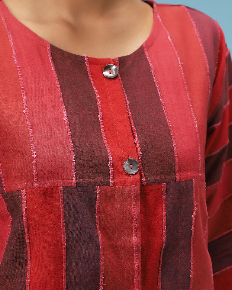 The Dual Essence Red Jacket JACKETS IRO IRO