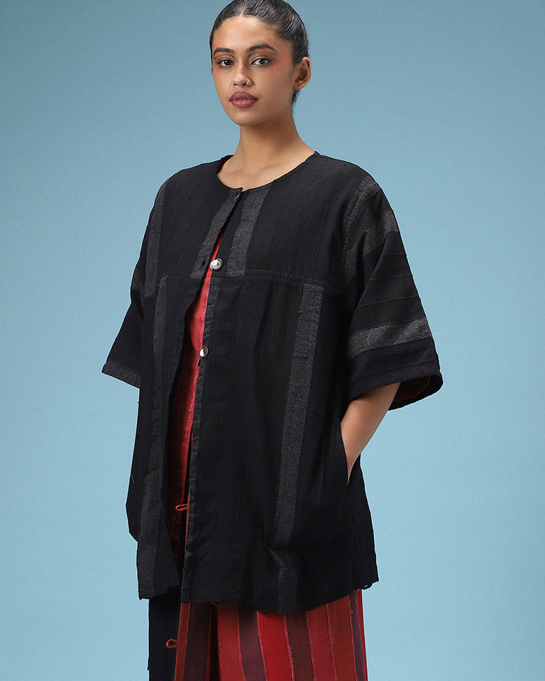 The Dual Essence Black Jacket JACKETS IRO IRO