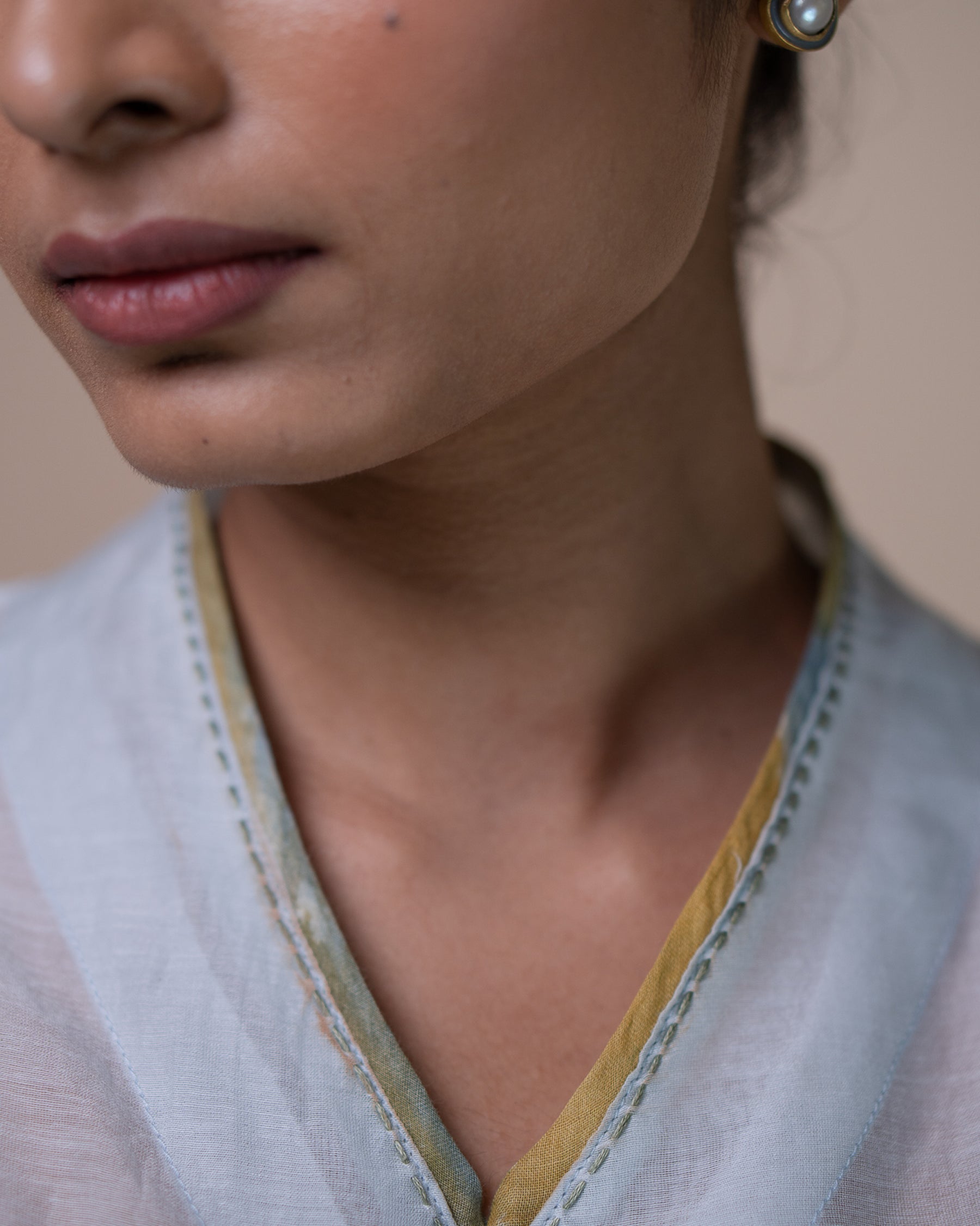 Meadows Unisex Chanderi Shirt TOPS IKKIVI