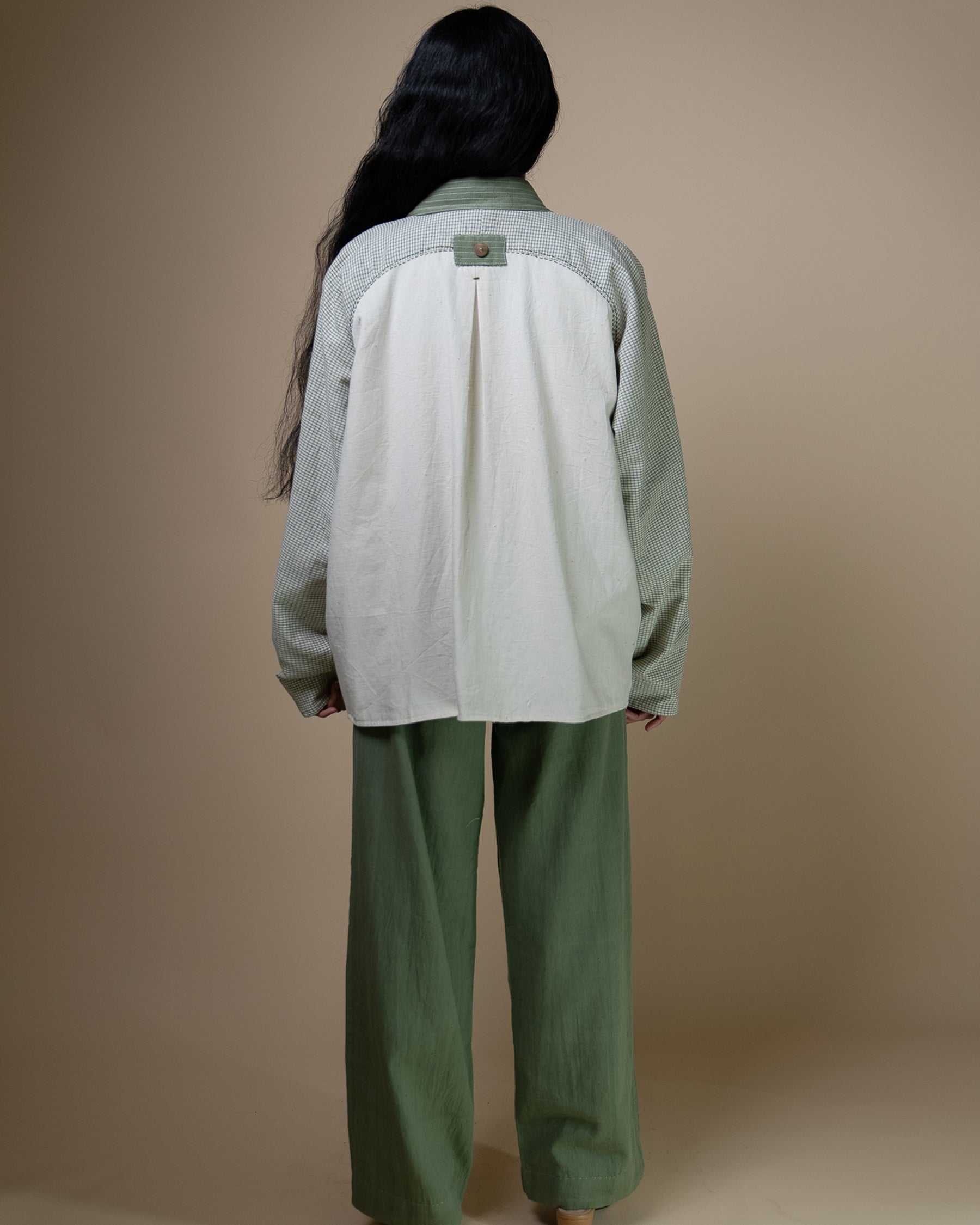 Meadows Unisex Colour Blocked Shirt Jacket JACKETS IKKIVI